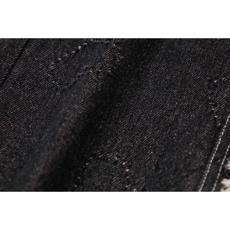 【インナーパンツ付き】レースフリルドッキングアシメハートフリンジデニムスカート | URBAN CHERRY | 詳細画像37 