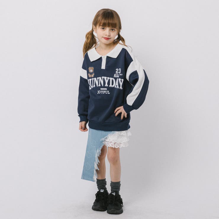 【インナーパンツ付き】レースフリルドッキングアシメハートフリンジデニムスカート | URBAN CHERRY | 詳細画像43 