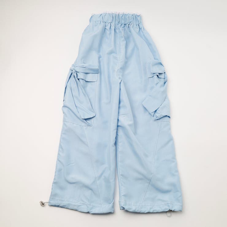 サイドリボンカーゴパンツ[品番：VINK0004274]｜URBAN CHERRY