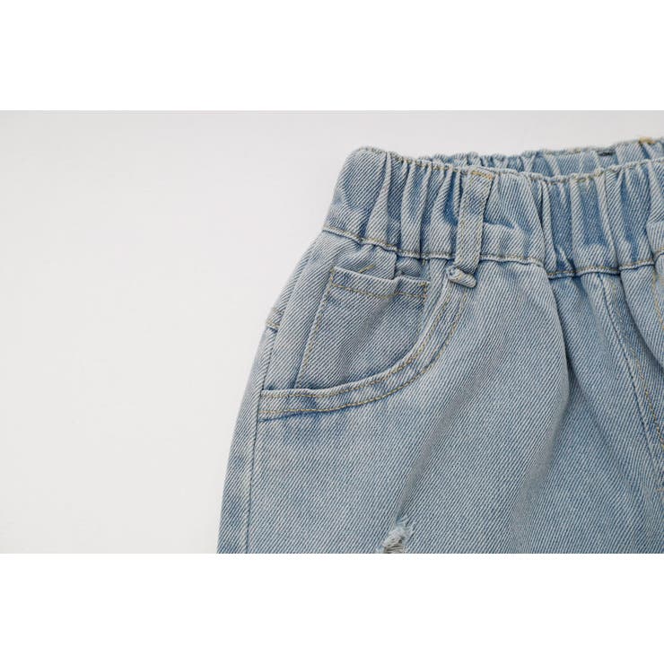 【レースリボン付き】ルーズダメージデニムパンツ | URBAN CHERRY | 詳細画像19 