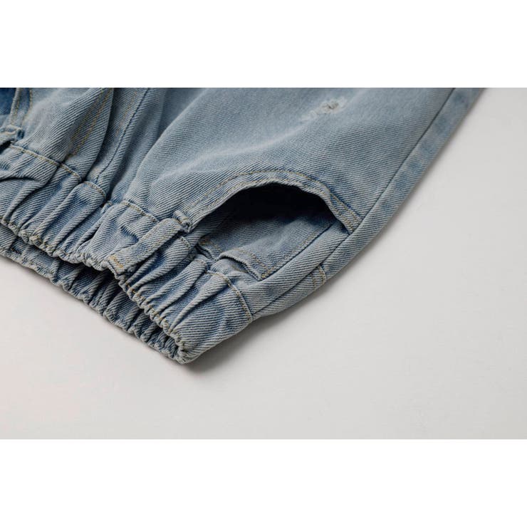 【レースリボン付き】ルーズダメージデニムパンツ | URBAN CHERRY | 詳細画像20 
