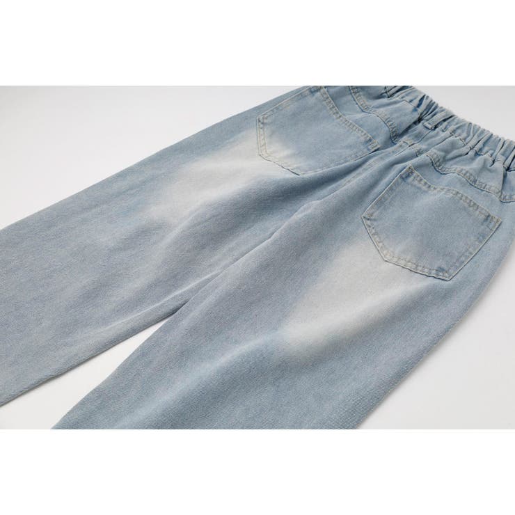【レースリボン付き】ルーズダメージデニムパンツ | URBAN CHERRY | 詳細画像22 