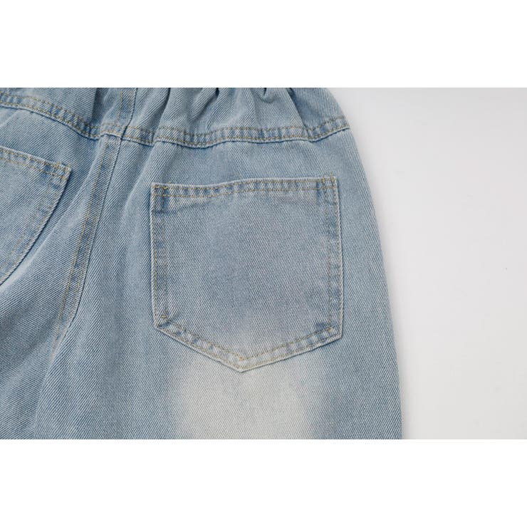 【レースリボン付き】ルーズダメージデニムパンツ | URBAN CHERRY | 詳細画像23 