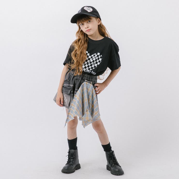 チャックシャツドッキングデニムショートパンツ | URBAN CHERRY | 詳細画像16 