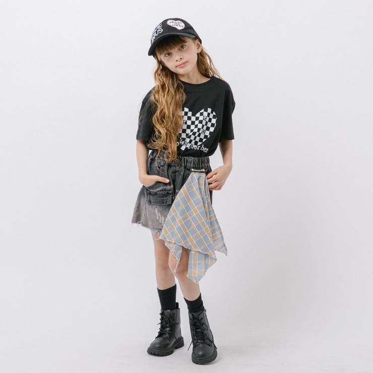 チャックシャツドッキングデニムショートパンツ | URBAN CHERRY | 詳細画像3 