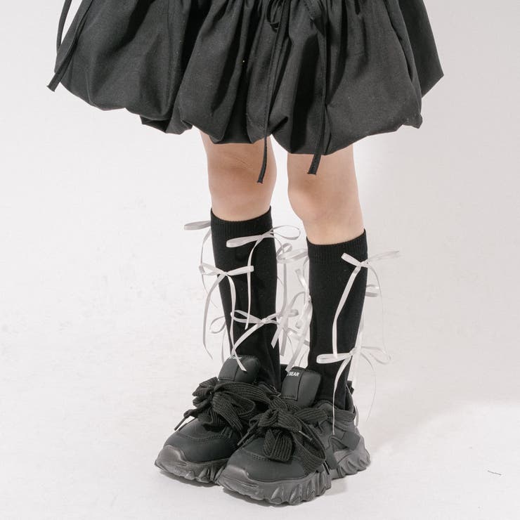 サテンリボンデザインソックス | URBAN CHERRY | 詳細画像3 