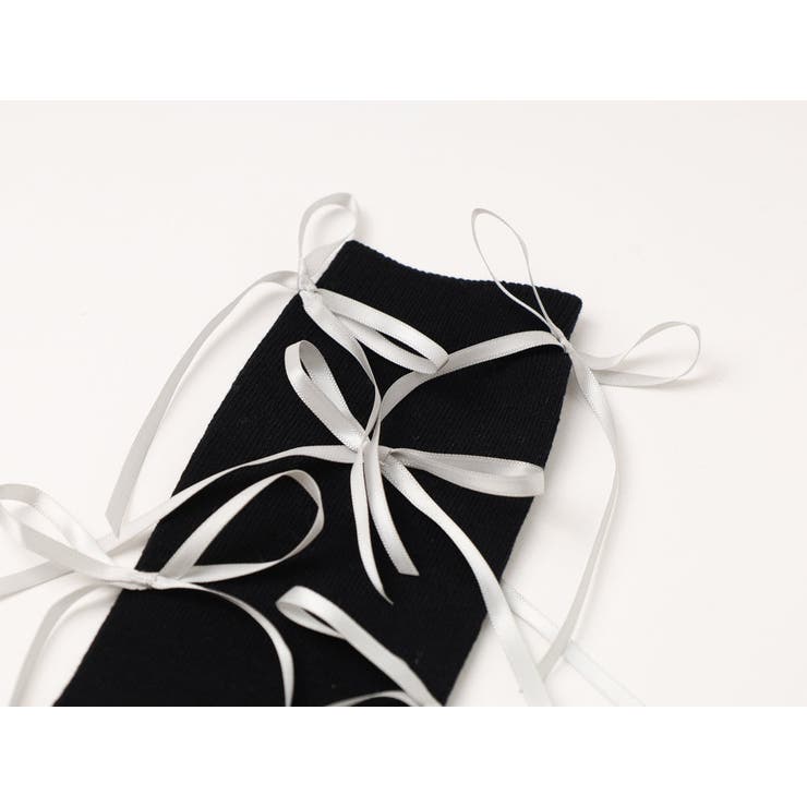 サテンリボンデザインソックス | URBAN CHERRY | 詳細画像4 