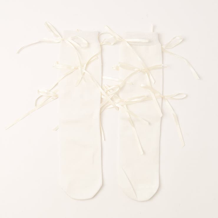 サテンリボンデザインソックス | URBAN CHERRY | 詳細画像5 