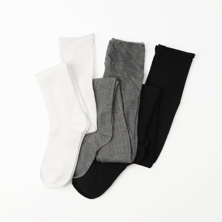 【3足セット】切り替えニーハイソックス | URBAN CHERRY | 詳細画像2 