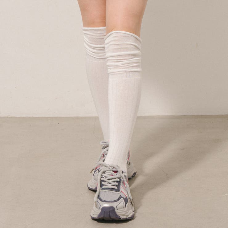 【3足セット】切り替えニーハイソックス | URBAN CHERRY | 詳細画像3 