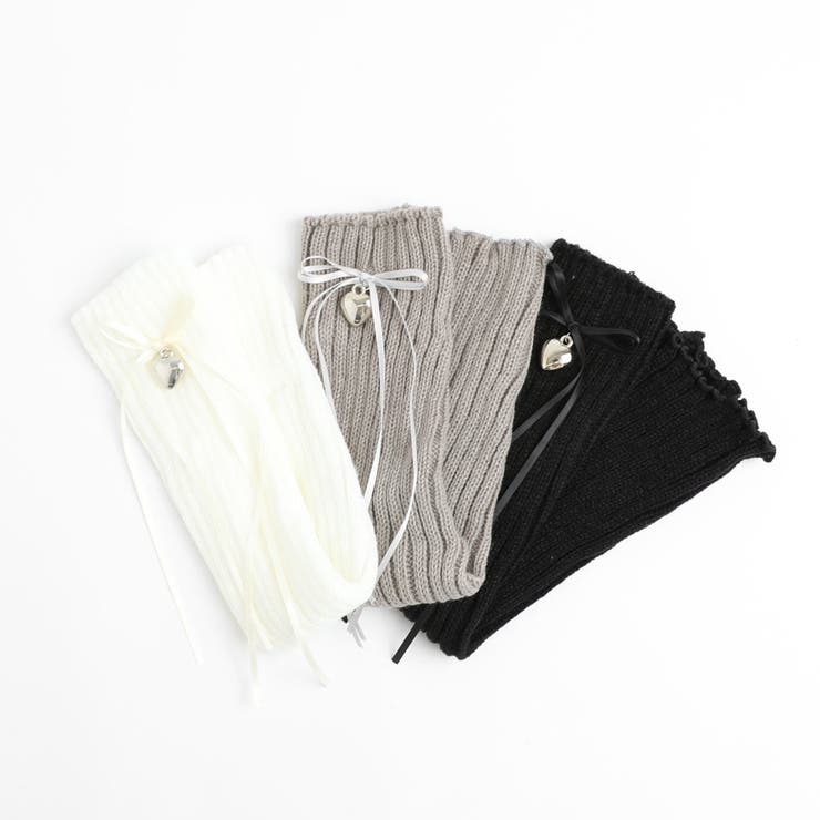 ハートチャームリボンレッグウォーマー | URBAN CHERRY | 詳細画像2