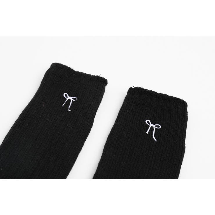 リボン刺繍レッグウォーマー | URBAN CHERRY | 詳細画像10 