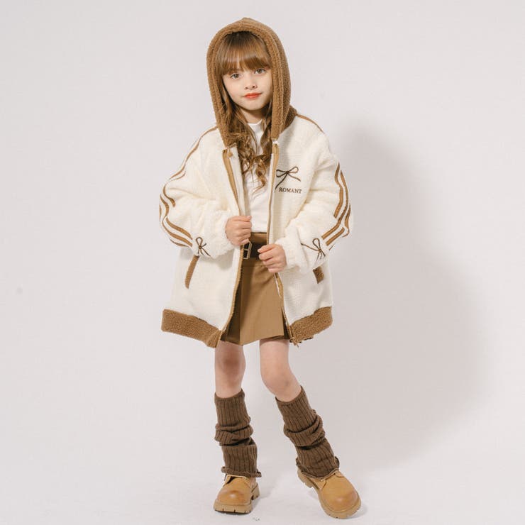 リボン刺繍レッグウォーマー | URBAN CHERRY | 詳細画像15 