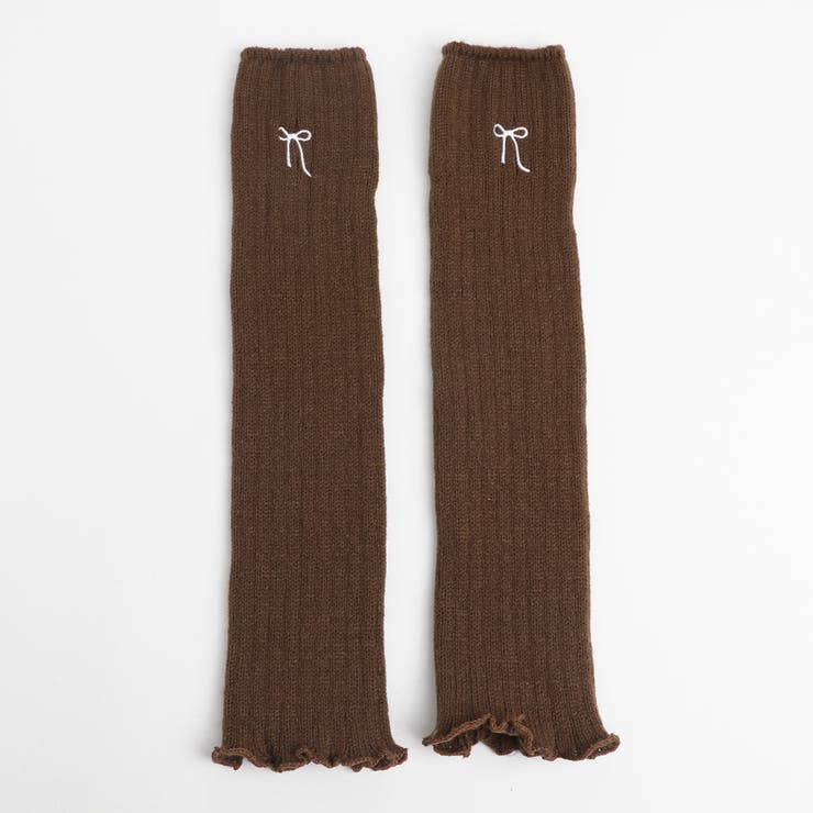 リボン刺繍レッグウォーマー | URBAN CHERRY | 詳細画像6 