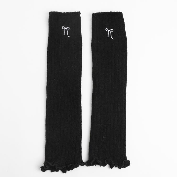 リボン刺繍レッグウォーマー | URBAN CHERRY | 詳細画像7 