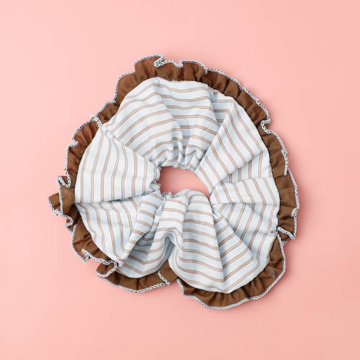 バイカラーフリルシュシュ | URBAN CHERRY | 詳細画像3 