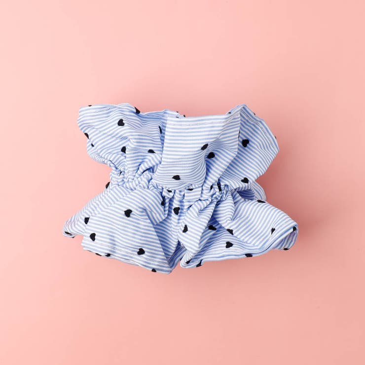 ストライプハートドットシュシュ | URBAN CHERRY | 詳細画像1 