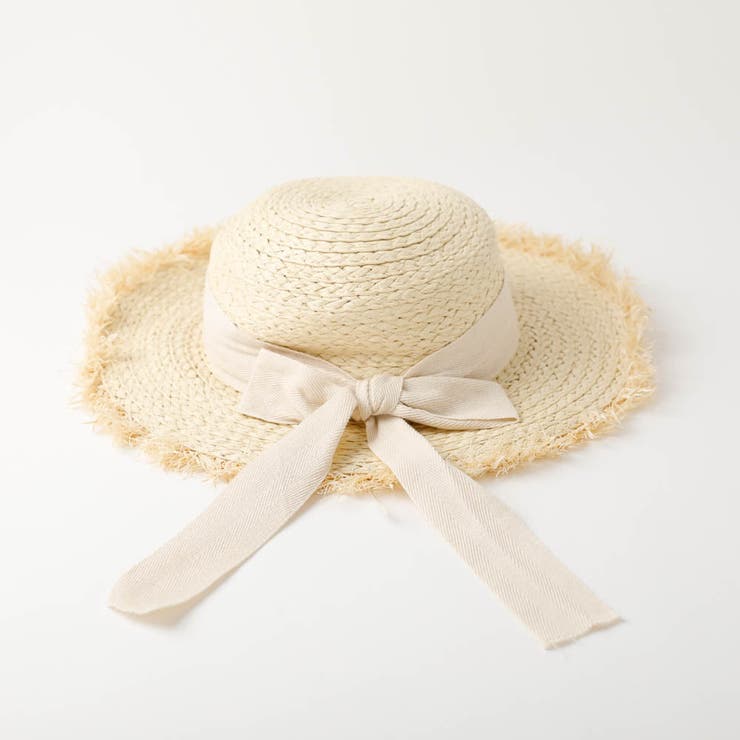 ロングフリンジストローハット glamb 帽子 ハット Fringe Straw Hat / フリンジストローハット
