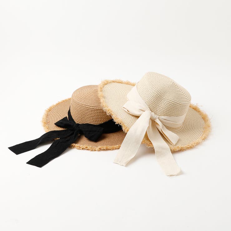 Chapeaud' 0 カンカン帽59 リボン カンカン帽オーガンジーリボン