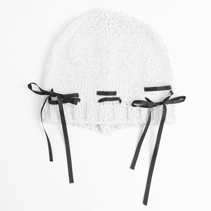 リボンデザインラメビーニー | URBAN CHERRY | 詳細画像5