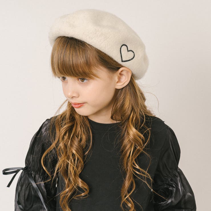 ワンポイントハートベレー帽 | URBAN CHERRY | 詳細画像3