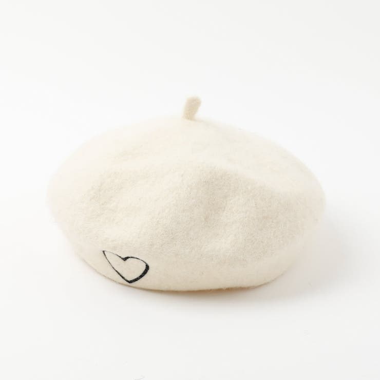 ワンポイントハートベレー帽 | URBAN CHERRY | 詳細画像4