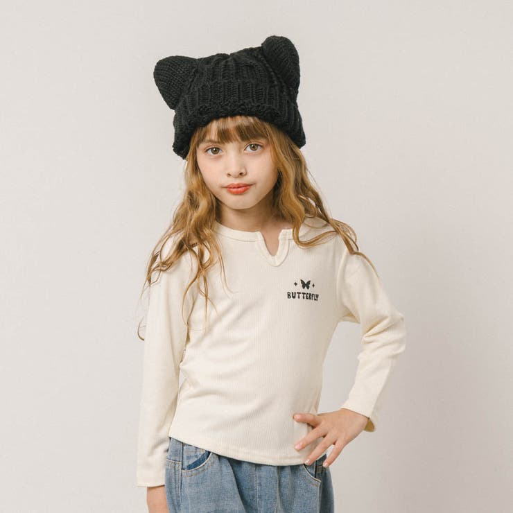 猫耳ニット帽[品番：VINK0003842]｜URBAN CHERRY（アーバンチェリー