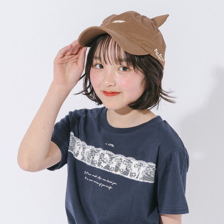 猫耳ワンポイント刺繍キャップ | URBAN CHERRY | 詳細画像5 