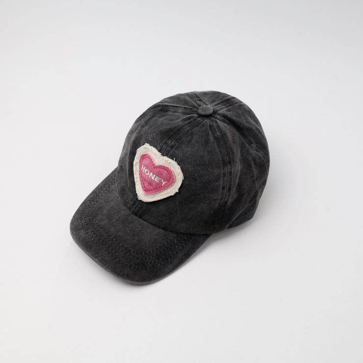 バイカラーフリンジハートデザインキャップ | URBAN CHERRY | 詳細画像13 