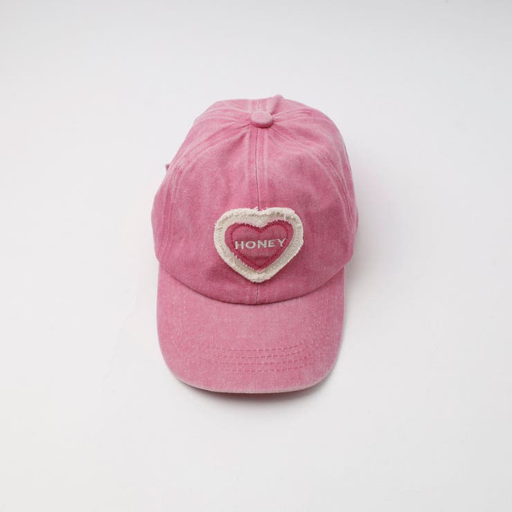 バイカラーフリンジハートデザインキャップ | URBAN CHERRY | 詳細画像3 