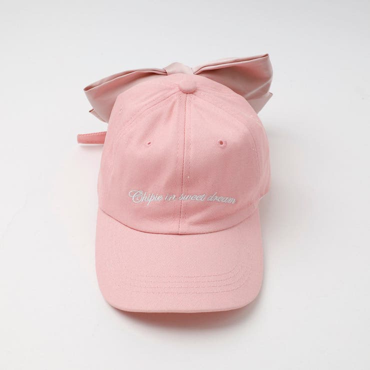 【CHIPIE/シピ】フロント刺繍バックリボンキャップ | URBAN CHERRY | 詳細画像10 
