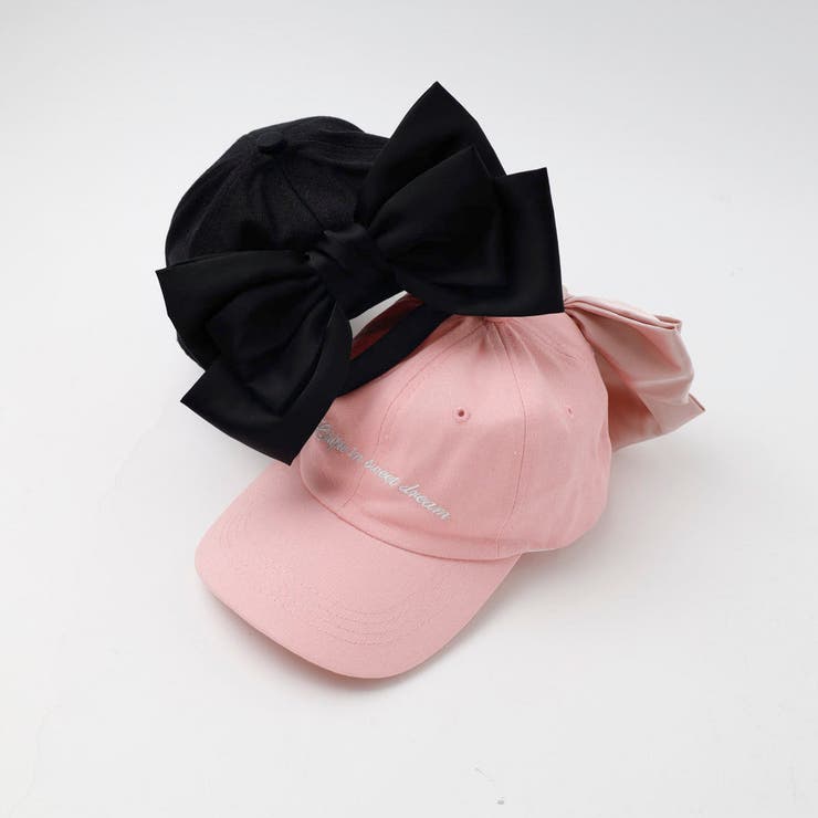 【CHIPIE/シピ】フロント刺繍バックリボンキャップ | URBAN CHERRY | 詳細画像9 