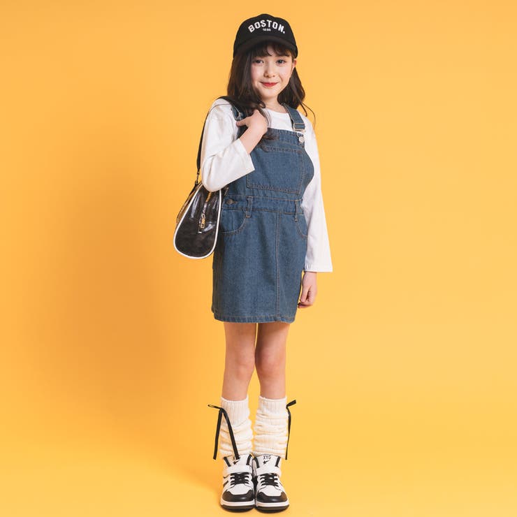 デニムサロペットスカート[品番：VINK0002338]｜URBAN CHERRY