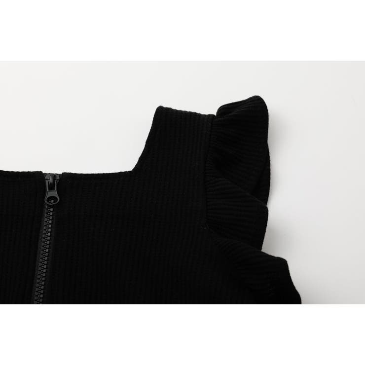 【さらっと触感】ワッフルショルダーフリルショートオールインワン | URBAN CHERRY | 詳細画像27 
