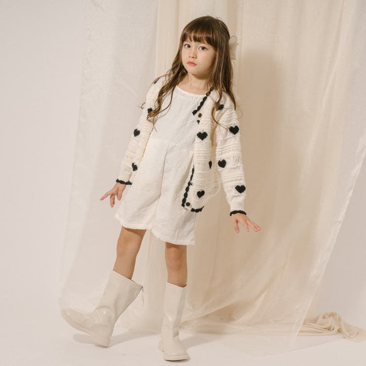 【リボンふくれジャガード】バックシャーリングオールインワン | URBAN CHERRY | 詳細画像10 