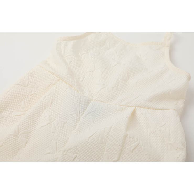 【リボンふくれジャガード】バックシャーリングオールインワン | URBAN CHERRY | 詳細画像15 