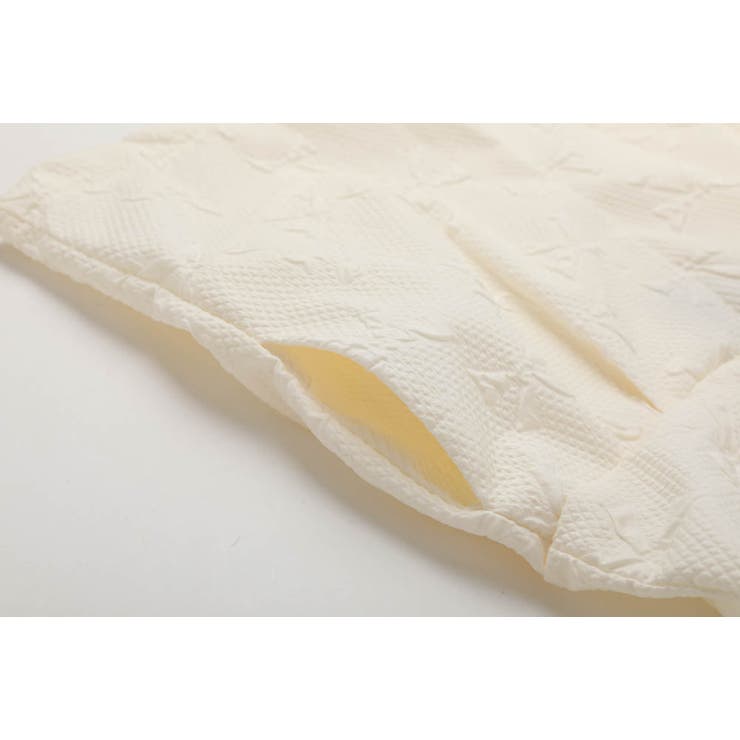 【リボンふくれジャガード】バックシャーリングオールインワン | URBAN CHERRY | 詳細画像19 