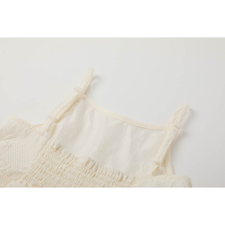 【リボンふくれジャガード】バックシャーリングオールインワン | URBAN CHERRY | 詳細画像20 