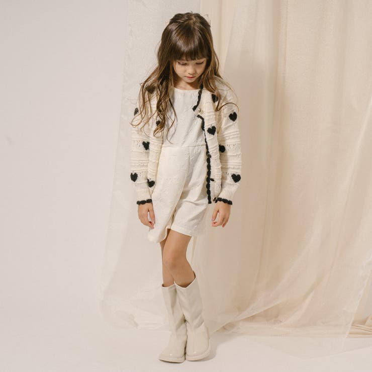 【リボンふくれジャガード】バックシャーリングオールインワン | URBAN CHERRY | 詳細画像23 