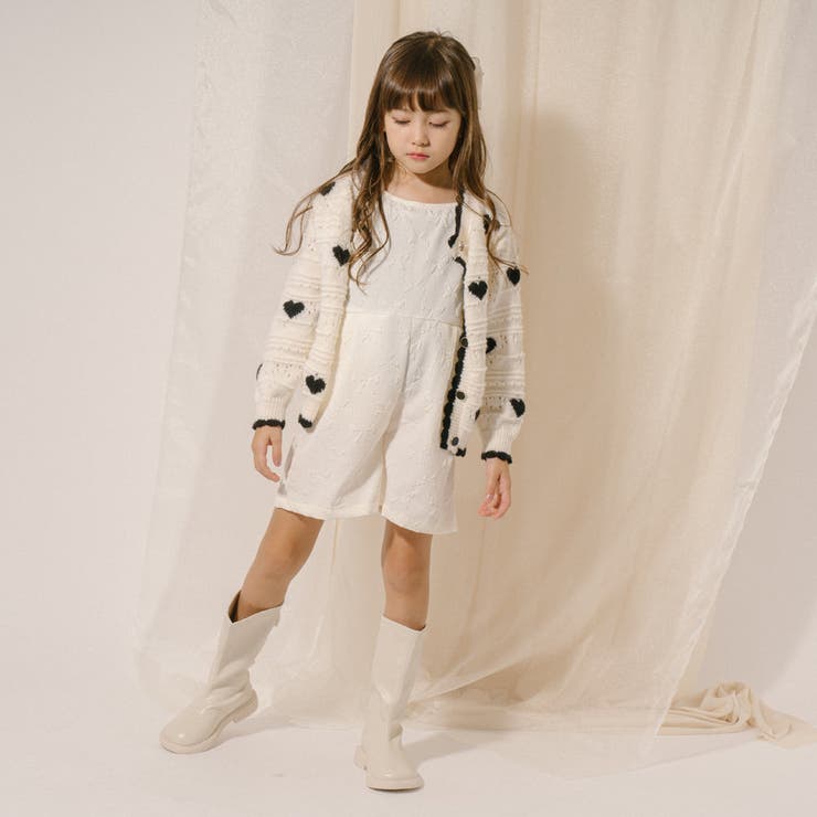 【リボンふくれジャガード】バックシャーリングオールインワン | URBAN CHERRY | 詳細画像24 