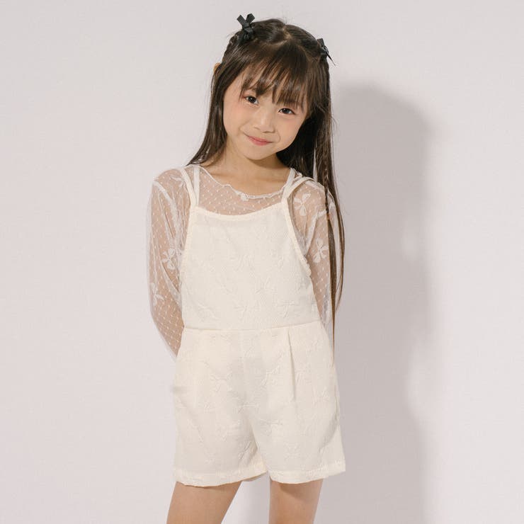 【リボンふくれジャガード】バックシャーリングオールインワン | URBAN CHERRY | 詳細画像26 