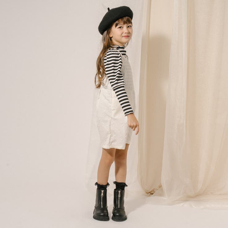 【リボンふくれジャガード】バックシャーリングオールインワン | URBAN CHERRY | 詳細画像8 