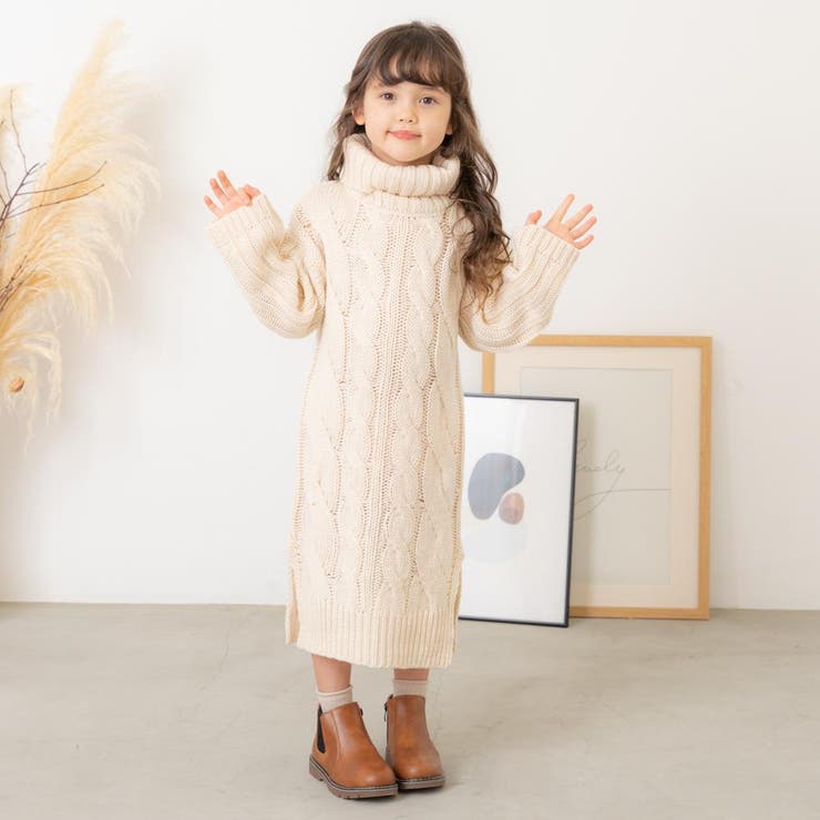 バーバリー　キッズ　ニットワンピース burberry kids ニットワンピース