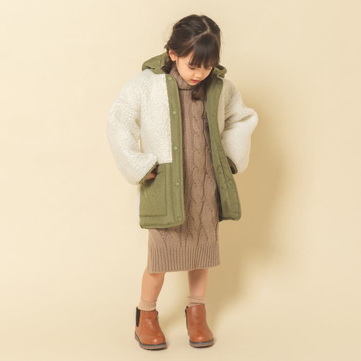 ケーブルニットロングワンピース[品番：VINK0001214]｜URBAN