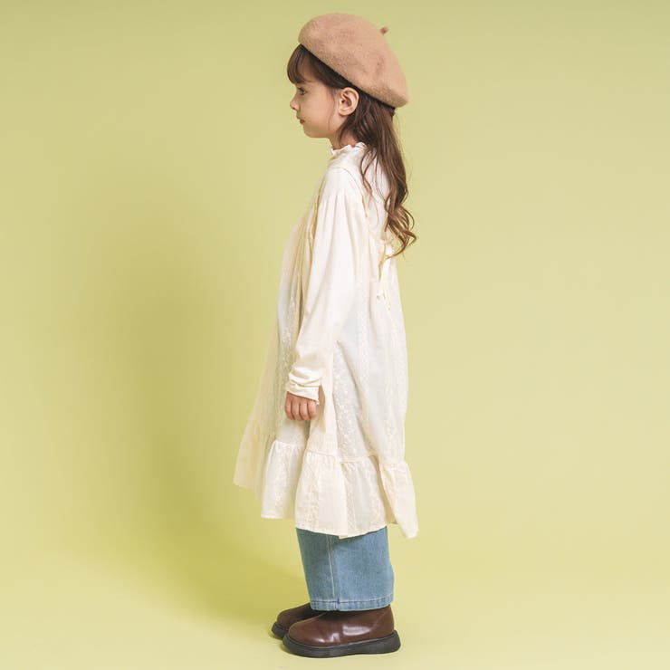 コットンレース切り替えキャミワンピース | URBAN CHERRY | 詳細画像5 