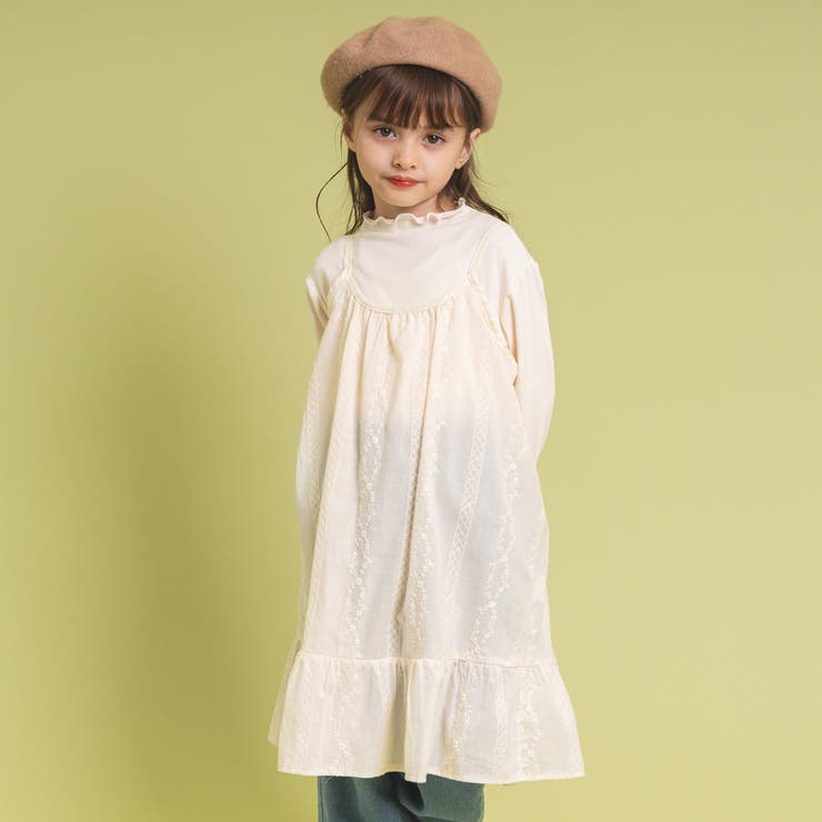 コットンレース切り替えキャミワンピース | URBAN CHERRY | 詳細画像7 