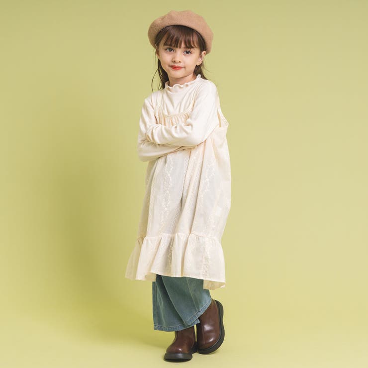 コットンレース切り替えキャミワンピース | URBAN CHERRY | 詳細画像9 