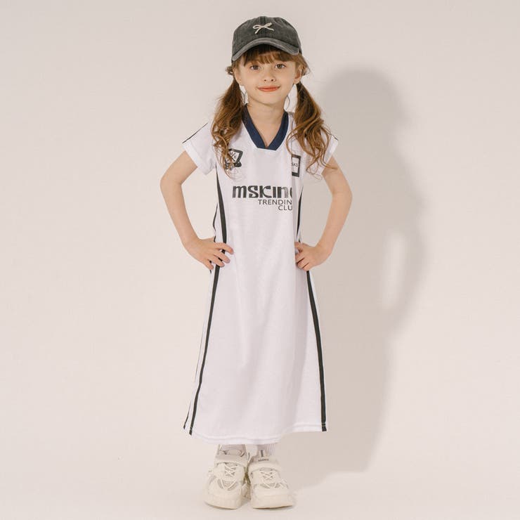 chami リメイク　ゲームシャツ　ワンピース Game shirt x organdie one-piece / short | CHAMI shop