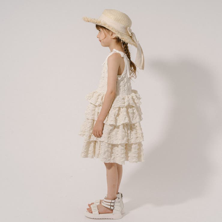 ジャガードフリルキャミワンピース[品番：VINK0002816]｜URBAN CHERRY