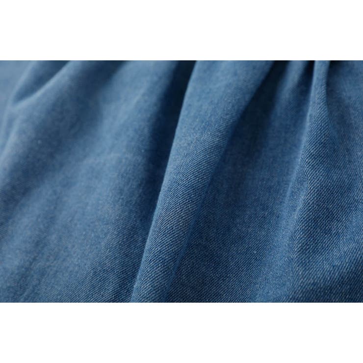 Vネックフロントボタンデニムワンピース | URBAN CHERRY | 詳細画像15 